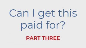 Can I get this paid for?