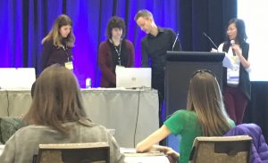 Michelle Lange leads the dynamic seating course at ISS 2018
