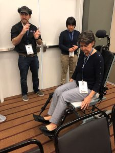 Demonstrationat International Seating Symposium 2018