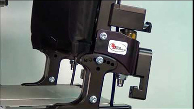 Seating Dynamics Dynamic Rocker Back Interface (DRBi) provides movement