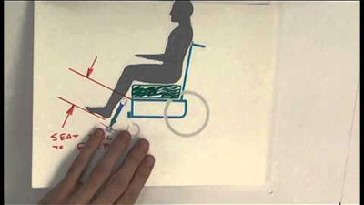 Seating Dynamics - How to measure for our dynamic footrest