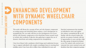 Enhancing Development with Dynamic Wheelchair Components Article Screenshot