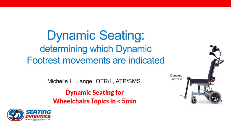 seating dynamics quick class determining footrests