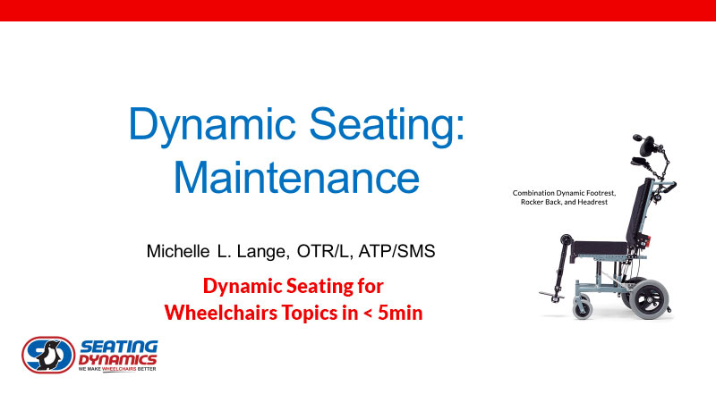 seating dynamics quick class maintenance