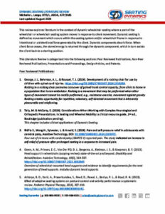 seating dynamics literature review