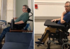 seating dynamic video huntington's disease and dynamic footrest movement